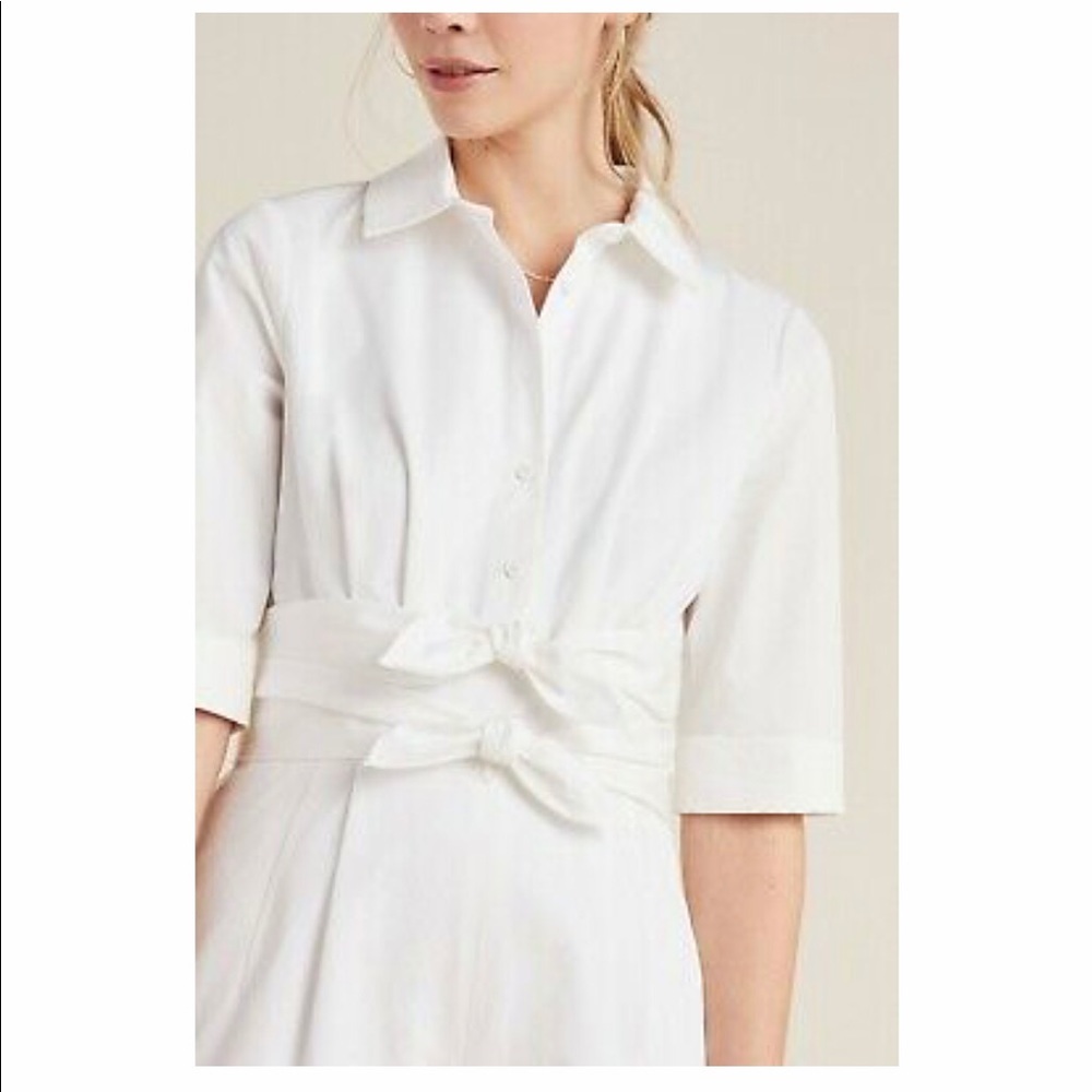 Anthropologie Gal Meets Glam Sawyer Poplin… - Picture 2 of 5